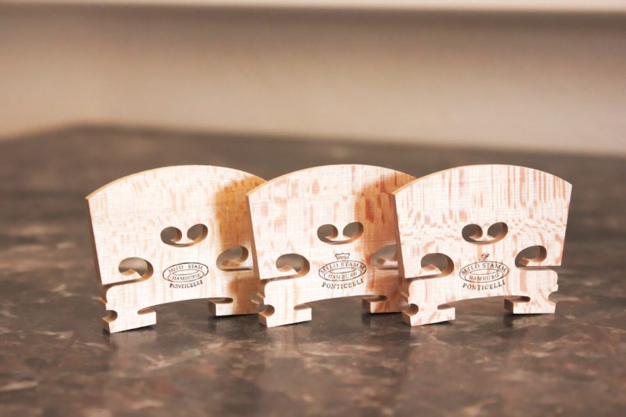 Chevalets violon Milo Stamm