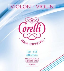 Corelli New Crystal- Les meilleures cordes d'étude pour violon