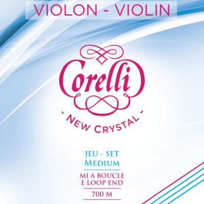 Jeu de cordes Corelli New Crystal pour violon medium