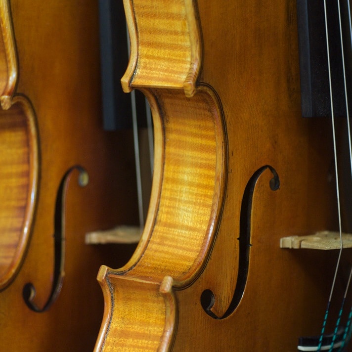 Forme des ouïes du violon