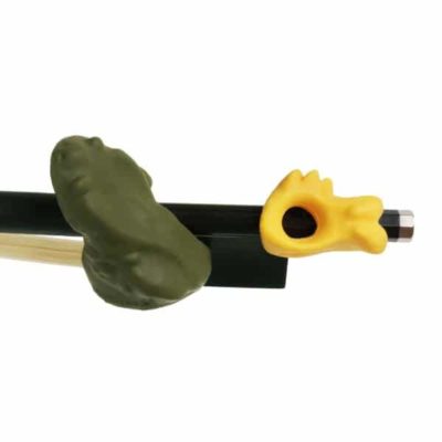 Bowbuddies Things 4 Strings - Grenouille/Poisson Vert/Or