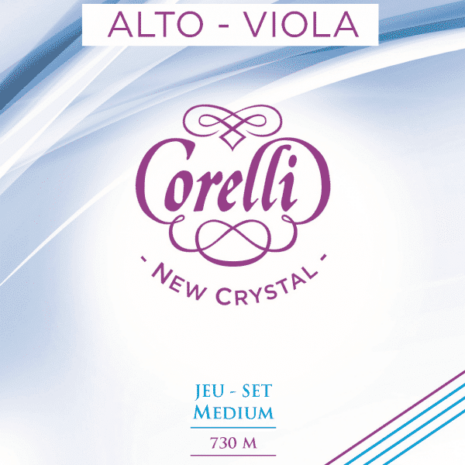 Cordes Corelli New Crystal pour alto, tension moyenne