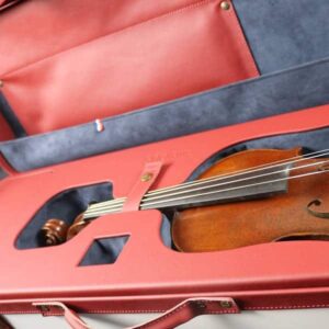 Étui l’Hélium fabriqué en Alsace violon carre