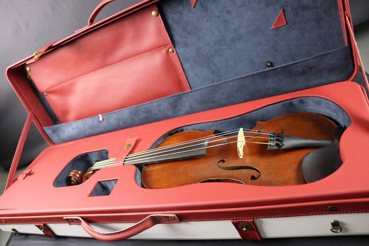 Étui l'Hélium pour violon - Boutique de l'atelier Guillaume KESSLER