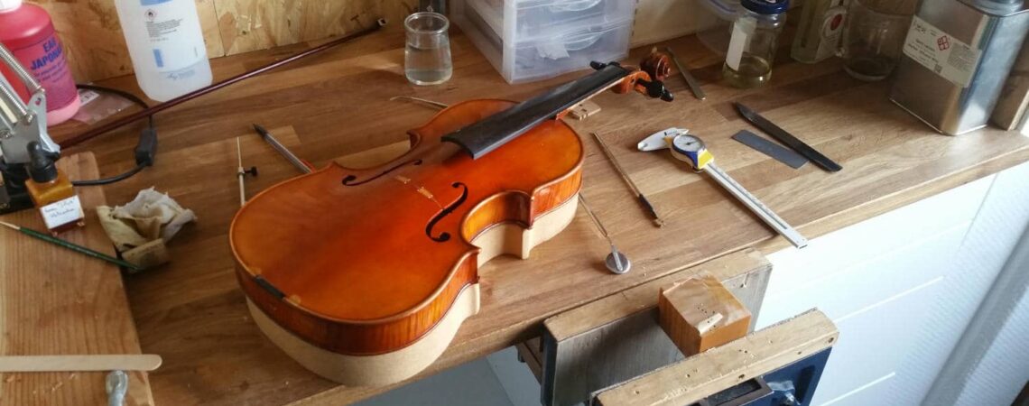 Le chevalet et l'âme du violon