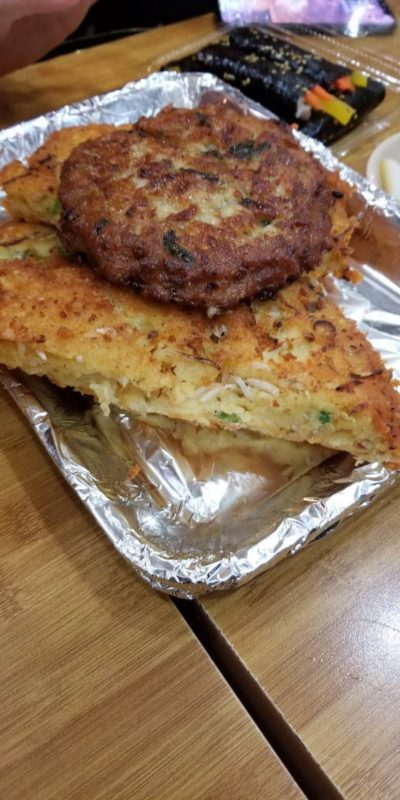 Les jeon, galettes coréennes.