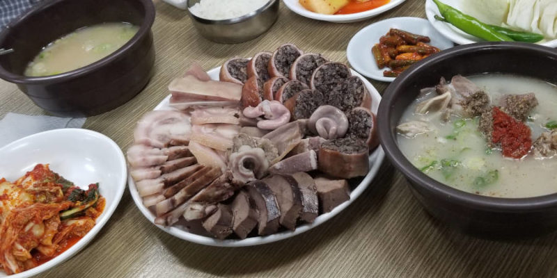 Sundae, le boudin de porc coréen