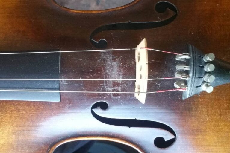 Guide du montage de corde pour violon
