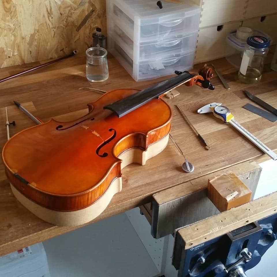 Violin/viola making tool - fingerboard  cutting repair 