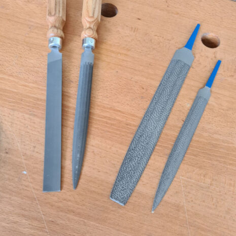 Outils pour apprenti luthier - Limes et râpes