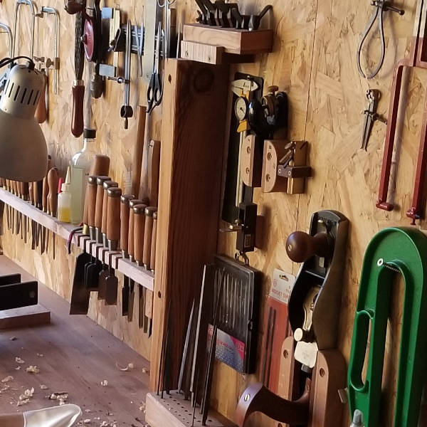 tools for a violin-maker apprentice