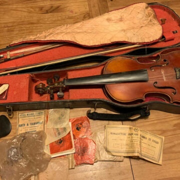 Comment photographier son violon et son archet