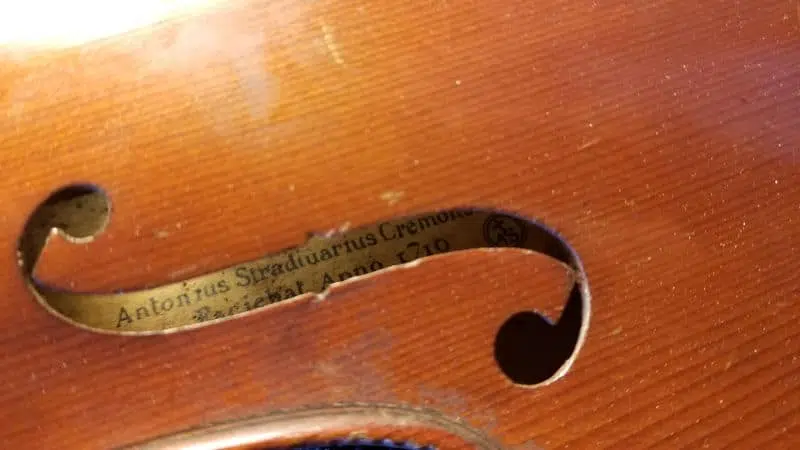 L'étiquette des Stradivarius les moins chers au monde