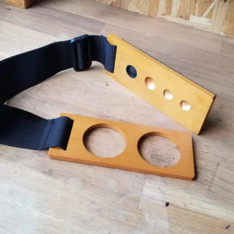 Planche pour pique de violoncelle en érable cinq positions
