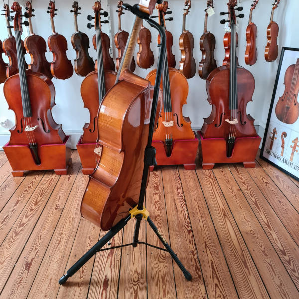 Supports et repose-piques pour violoncelle
