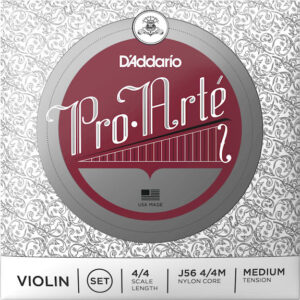 D'Addario Pro Arté pour violon avant