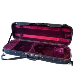 Etui noir/rouge violon 4/4 (Déstockage – 60%)