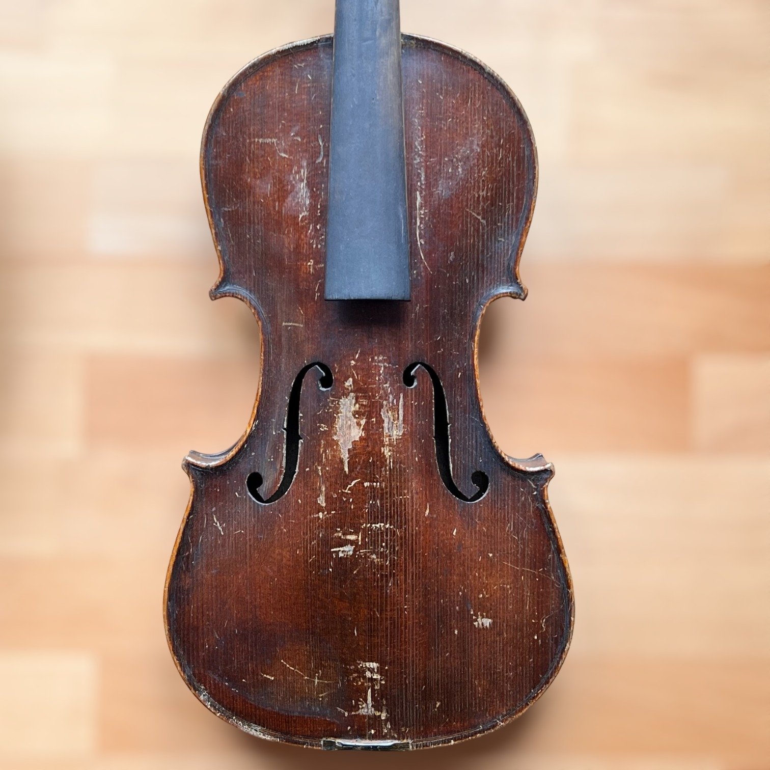 ALLEMAGNE. XIXe siècle. Violon 4/4. Avec étui et archet.…