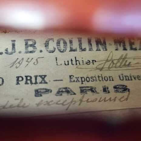 Ch.JB Collin-Mézin 1945 - étiquette Ch.JB Collin-Mézin 1945 - étiquette