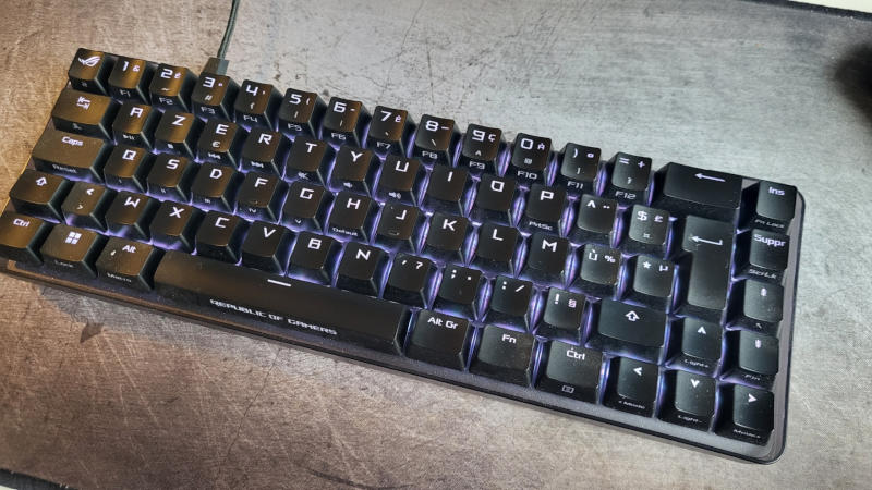 Un clavier d'ordinateur, l'outil indispensable à la création du nouveau site.