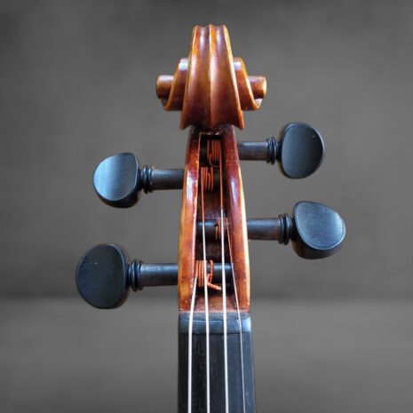Violon R&M Millant Paris 1944 - Volute face Violon R&M Millant Paris 1944 - Volute face